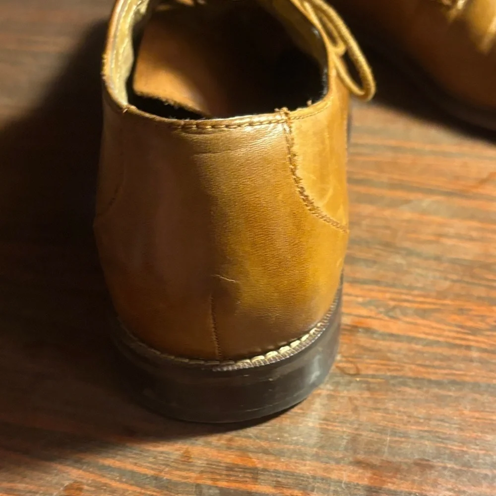 Florsheim Tan Leather Oxfords